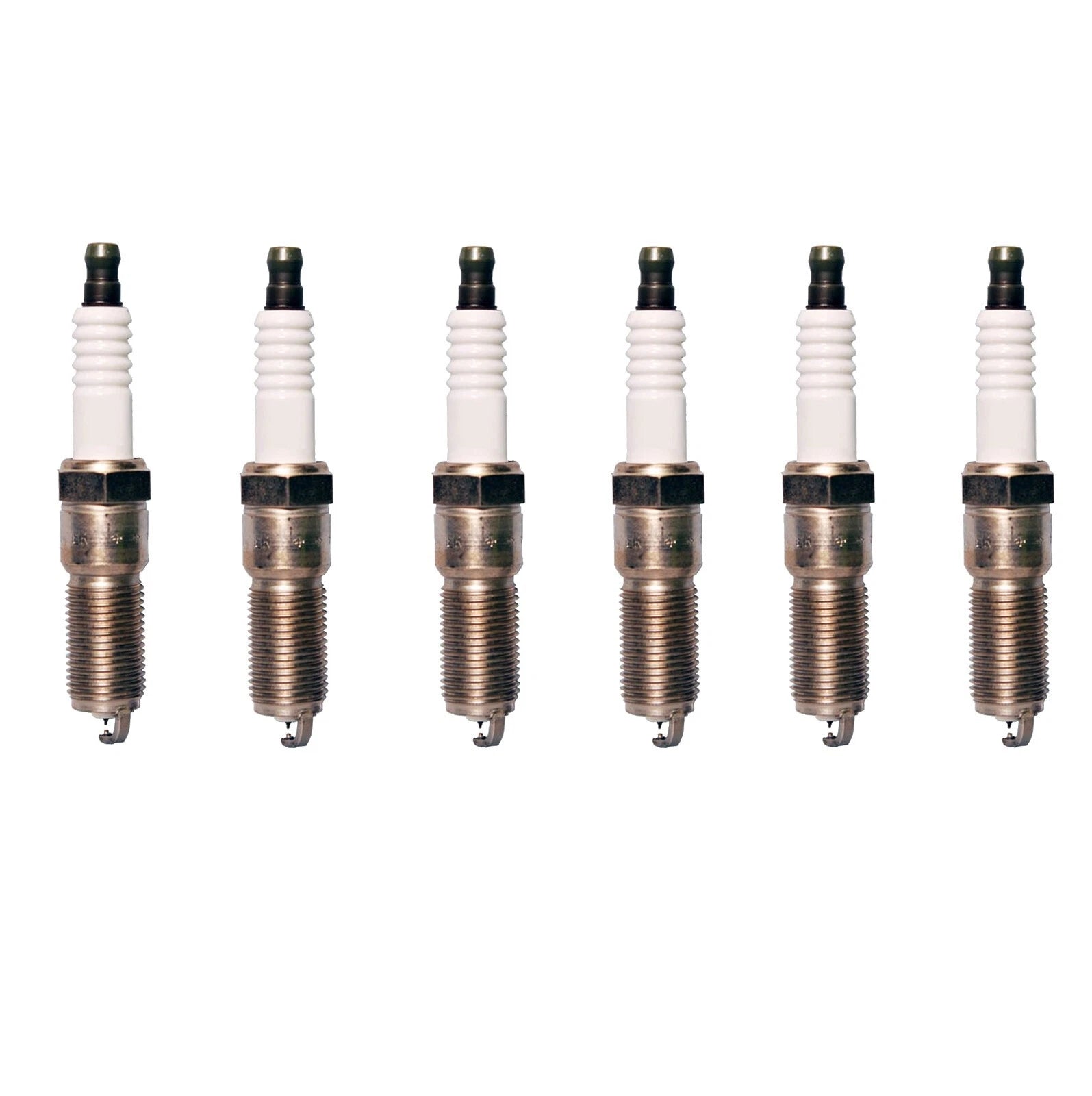 Set of 6 Iridium TT Spark Plugs for Chrysler Dodge Jeep VW V6 (Gap 0.040)