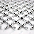 Set of 5 Stainless Steel Chrome Wire Mesh Grille 16"x48" for Universal