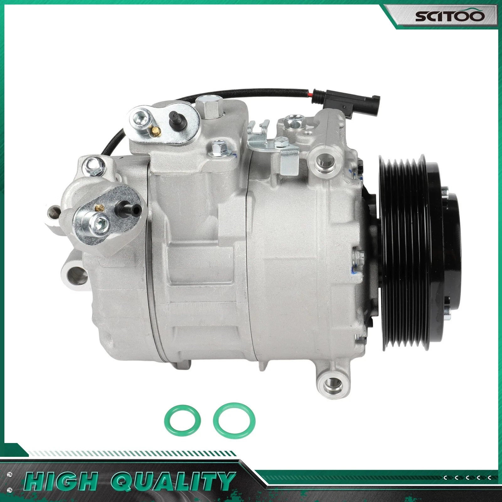 A/C Compressor with Clutch for BMW 128i, 323i, 325i, 328i (2008–2011)
