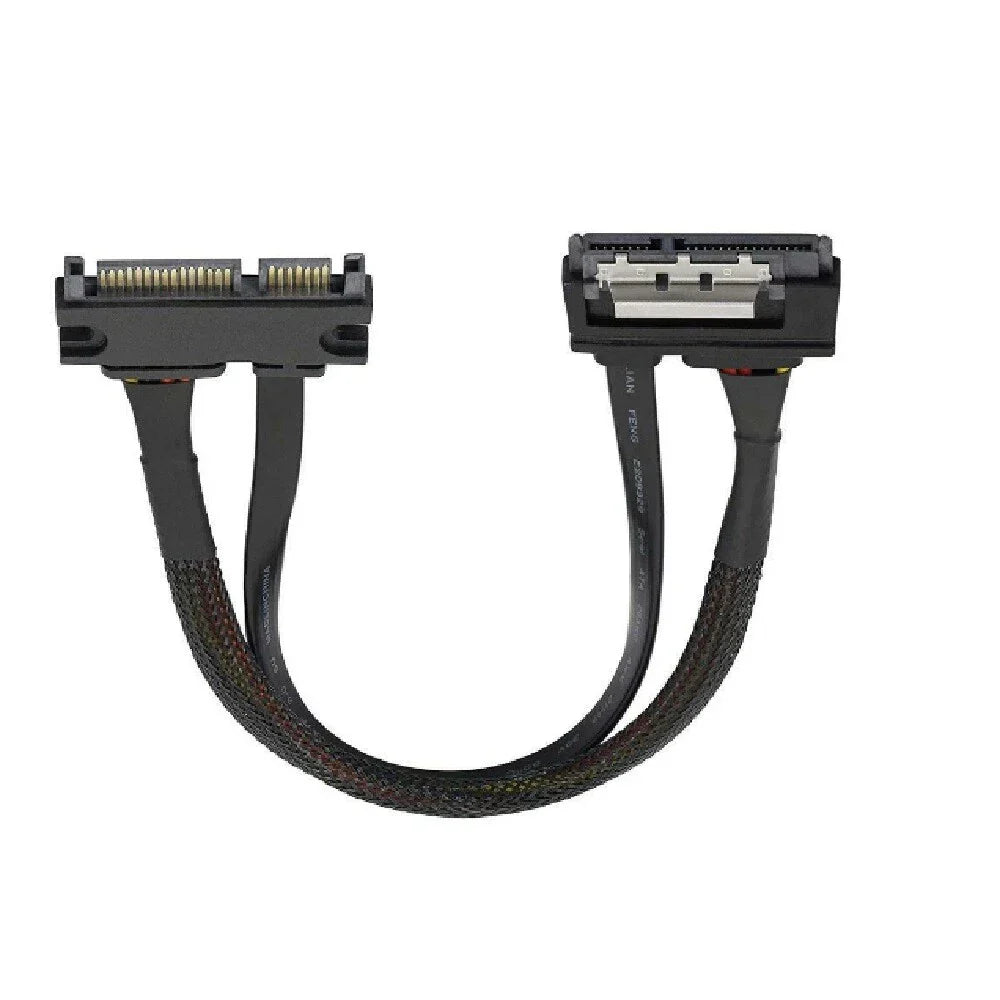 22Pin SATA Power Extension Cable Male to Female Data Cord 50cm