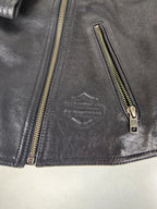 Harley-Davidson Women's Reservoir Moto Leather Jacket XL 97022-22VW