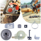 Complete Set of Clutch Drum Oil Pump Parts for Chainsaw Model 142