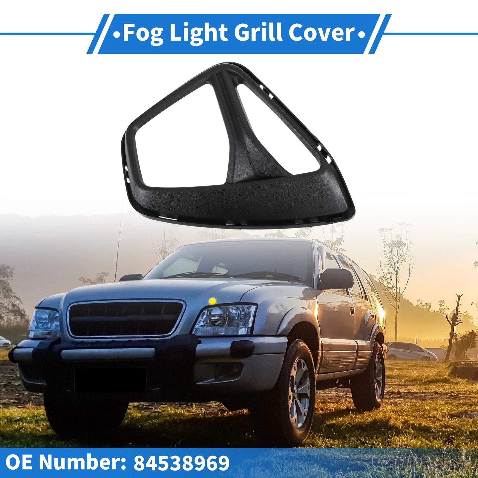 1 Pc Fog Light Grill for Chevrolet Blazer (2019–2022) No. 84538969