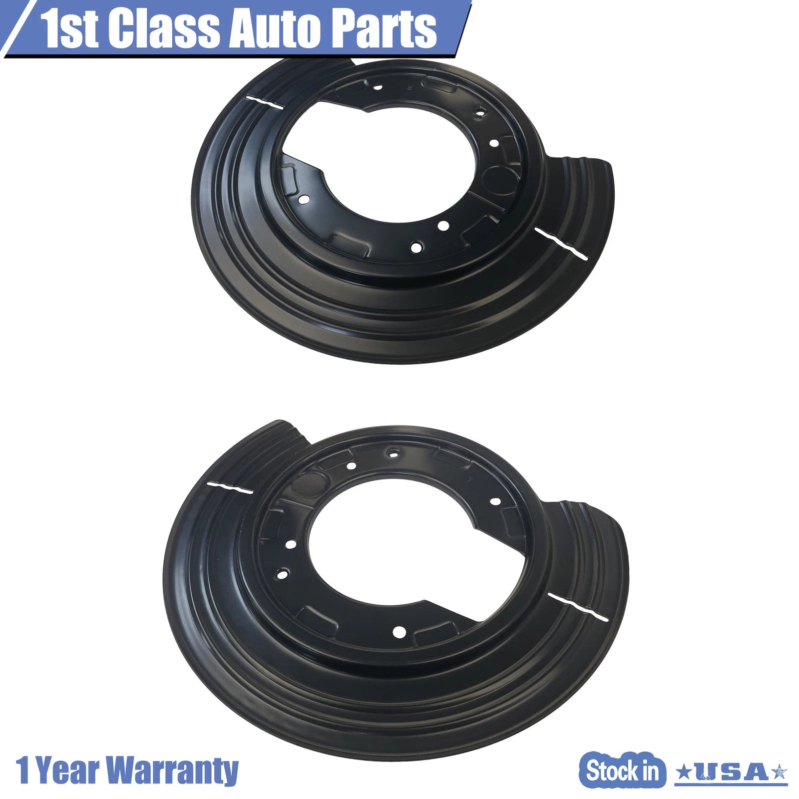 Pair of Rear Brake Backing Plate Shield for Ford Explorer (2002–2005) 924-230