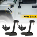 2X Black Hood Latch for Chevrolet C4500 C5500 C6500 C7500 (2003–2009)