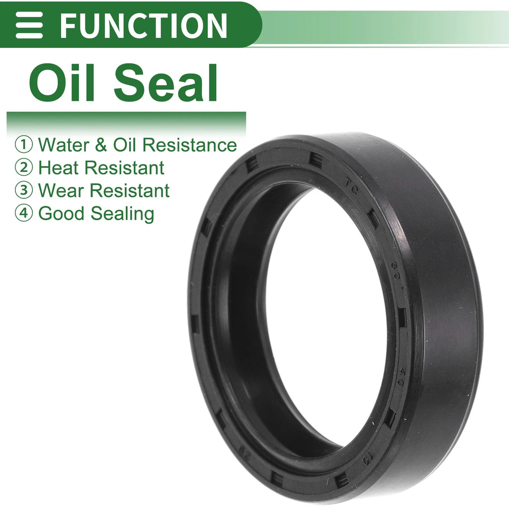 Set of 5 Oil Seal Rotary Shaft Seal NBR Rubber 30x40x10mm