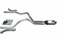 2.5" Dual Exhaust Kit for Ford F150 (2021–2025) - Stainless Muffler, Corner Exit