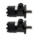 Pair Hydraulic Motor For Char-Lynn 101-1003-009 Eaton 101-1003 Black