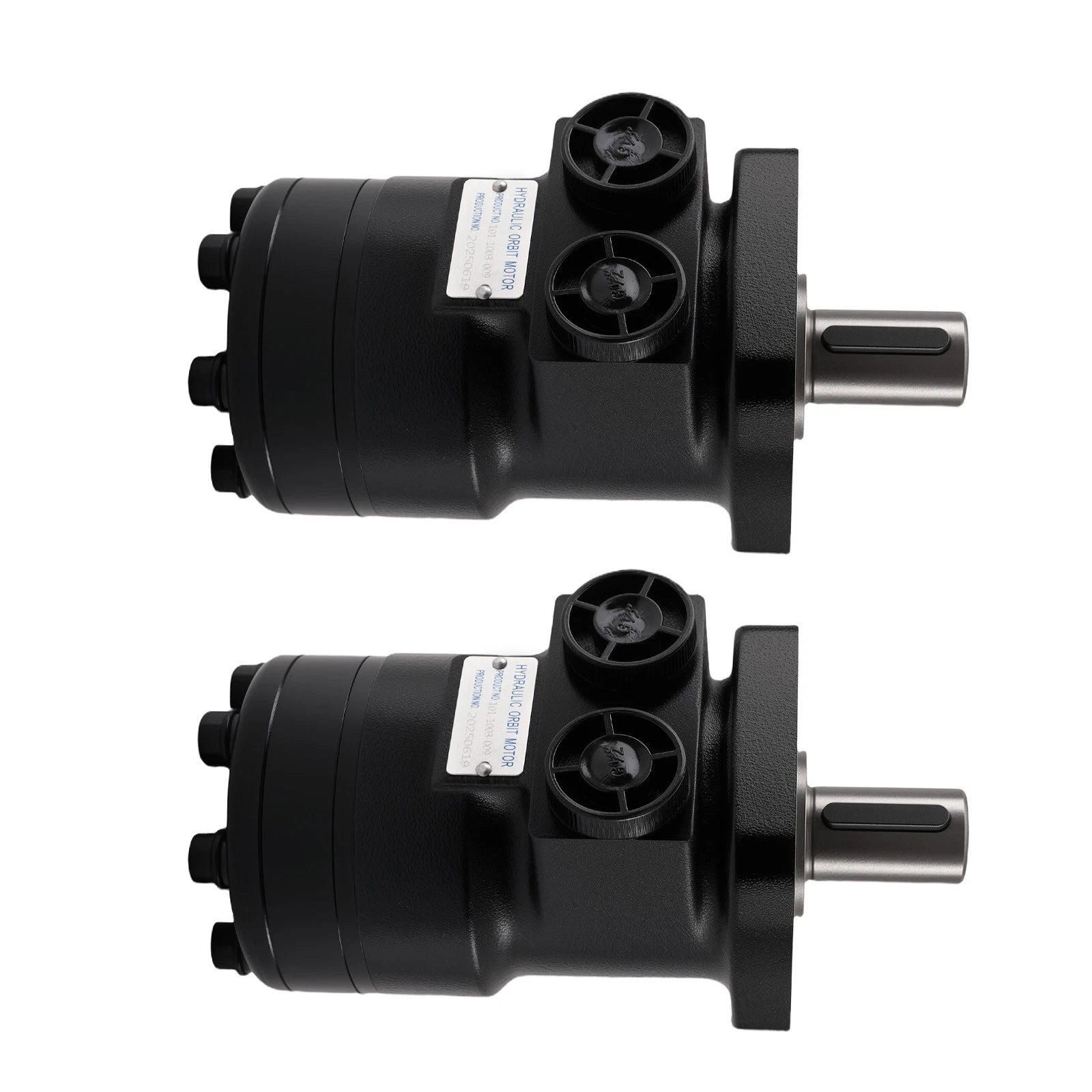 Pair Hydraulic Motor For Char-Lynn 101-1003-009 Eaton 101-1003 Black