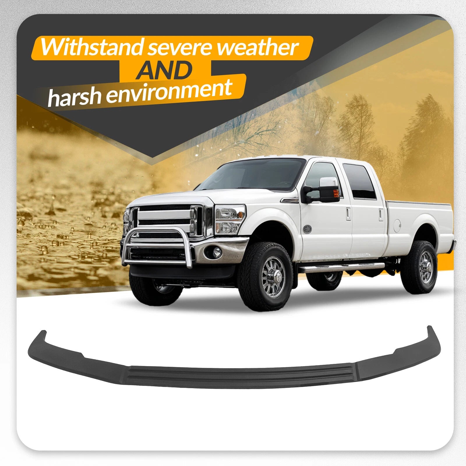 Front Bumper Trim for Ford F-250 F-350 F-450 F-550 Super Duty (2008–2010)