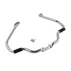 Chrome/Black Mustache Engine Guard Crash Bar for Indian Chieftain (2014–2023)