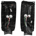 LH+RH Black Corner Lights Pair for Mitsubishi Triton ME MF MG MH MJ(1986-1996)