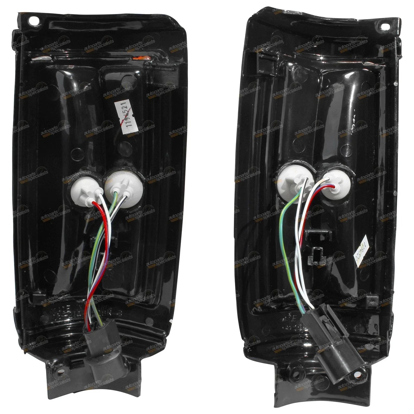 LH+RH Black Corner Lights Pair for Mitsubishi Triton ME MF MG MH MJ(1986-1996)
