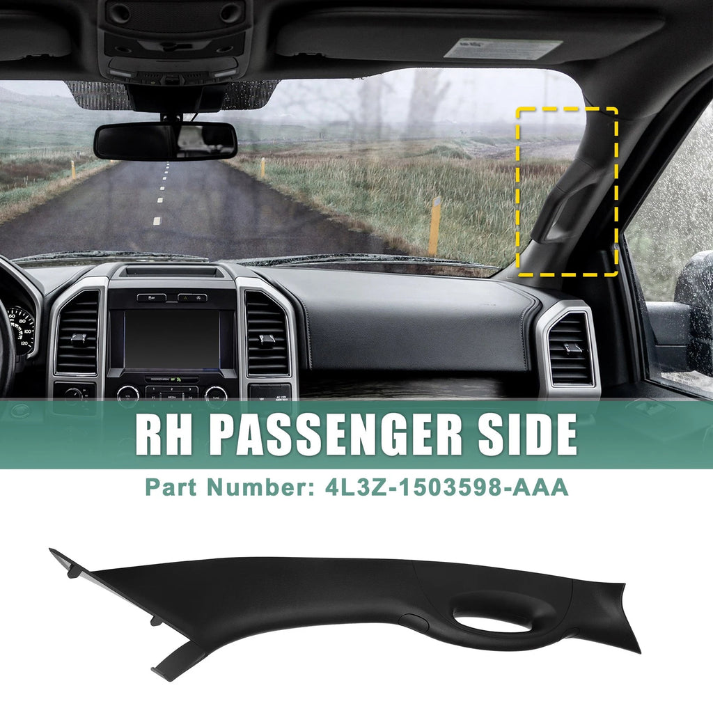 Right Passenger Side A Pillar Interior Trim Handle for Ford F150 (2006–2008)