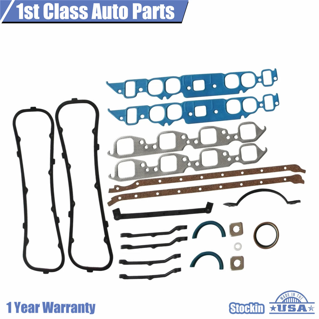 Full Gasket Set for Chevy C30, K20, GMC P1500, K3500, C15 (1973–1991)