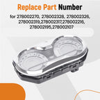 LCD Speedometer Gauge Cluster for Sea-Doo GTX/RXP/RXT/Wake (2006–2011) 278002328