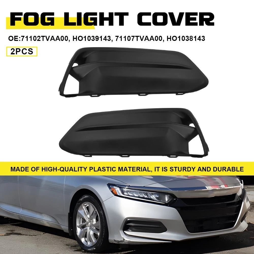 Fog Light Cover Set for Honda Accord (2018–2020)