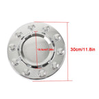 Chrome Front Wheel Center Cap Cover for Ram 4500 5500 (2011-2018)