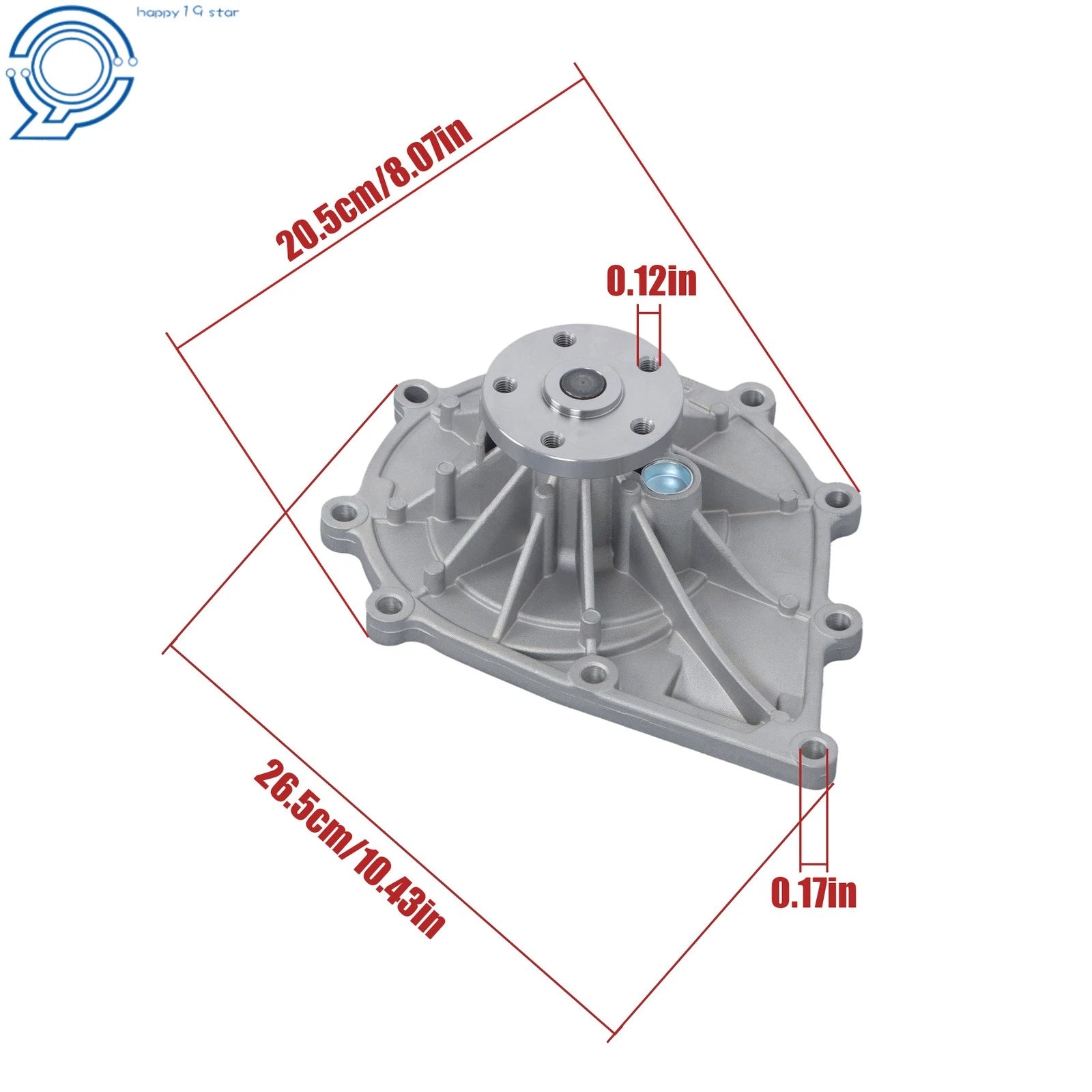 Water Pump for Detroit Diesel DD15 DD13 DD16 (2008-2023)