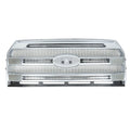 Chrome Front Bumper Grille for Ford F-150 (2015–2017) W/O Parking Sensors