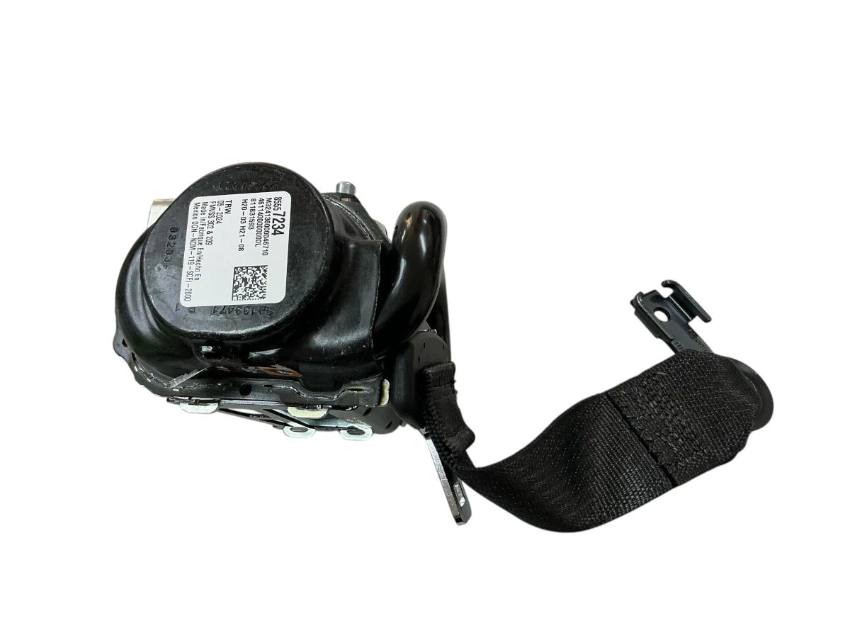 Front Left Seat Belt for Chevy Corvette C8 (2020–2025) 85557281, Black