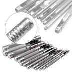 Hollow Leather Punch Set (1-9mm) for Gasket Vinyl Plastic Rubber
