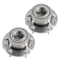 Set of 2 Rear Wheel Hubs and Bearings for Ford Fusion 2003–2012