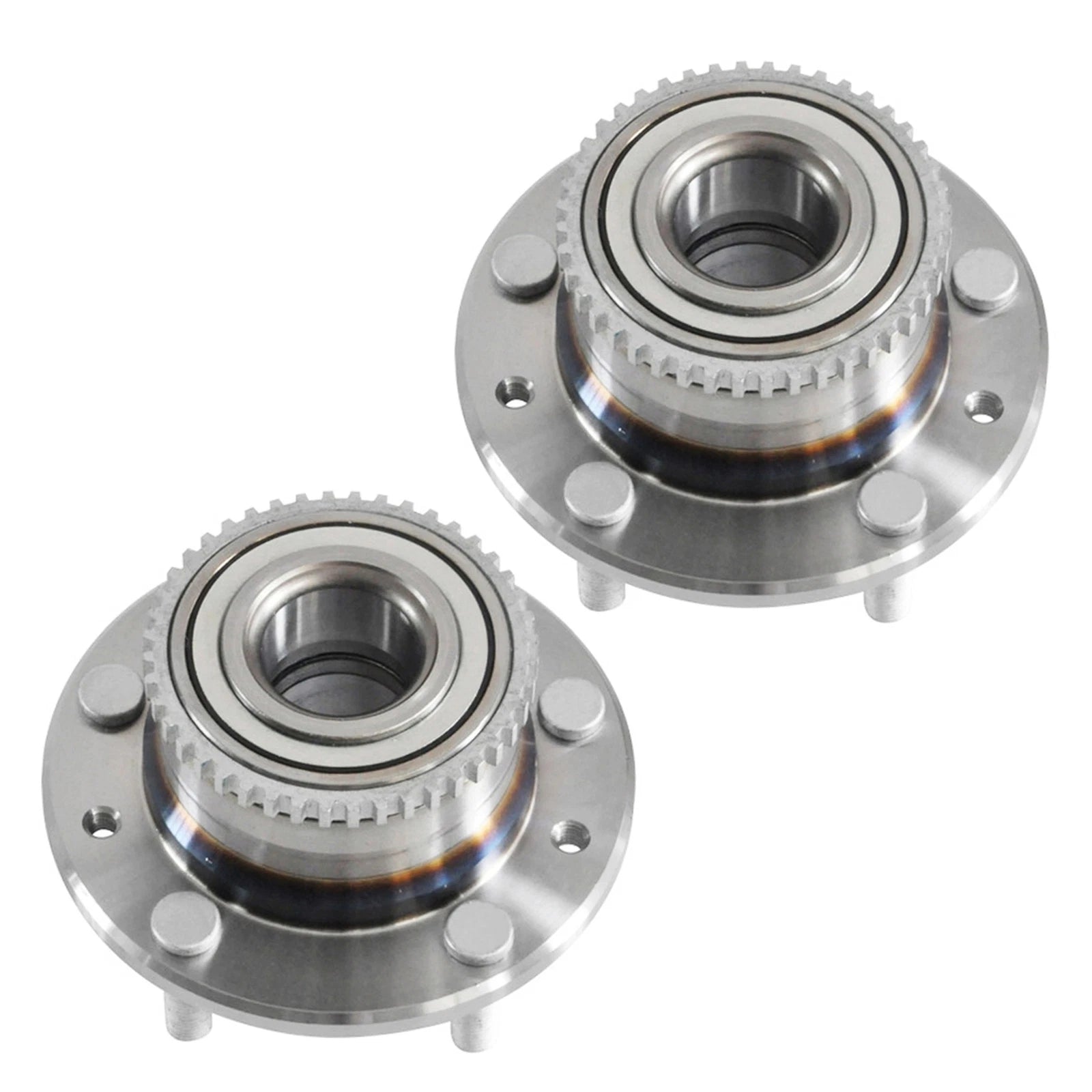 Set of 2 Rear Wheel Hubs and Bearings for Ford Fusion 2003–2012