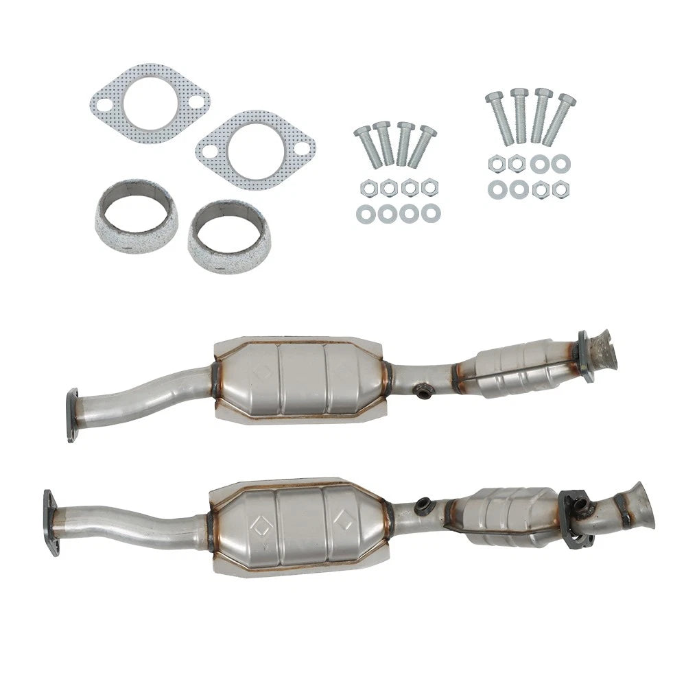 Set of 2 Catalytic Converters for Ford Crown Victoria Mercury Grand Marquis (1992–2011)