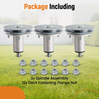 Mandrel Spindle for Ariens Ikon-X, Gravely ZTX 52 (51528000)