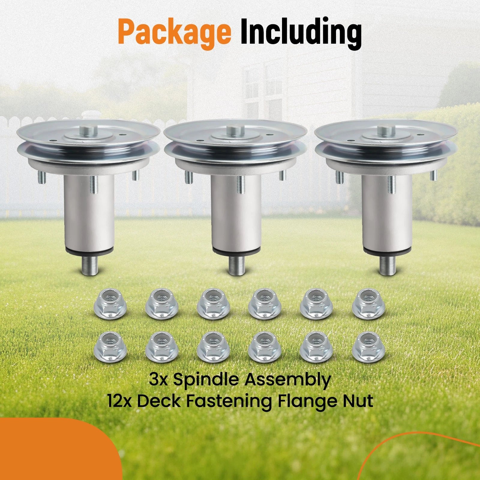 Mandrel Spindle for Ariens Ikon-X, Gravely ZTX 52 (51528000)