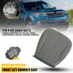 Driver Bottom Leather Seat Cover for Subaru Forester (2009–2013) Gray