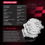 A/C Compressor for Pontiac Wave (2005–2008) & Chevrolet Aveo5 (2006–2008)