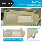 RH Sun Visor for Toyota Prado (TRJ120, RZJ120, LJ120, KZJ120, KDJ120, GRJ120)