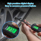 Digital Tire Pressure Gauge for Car Bike Truck (30 PSI)