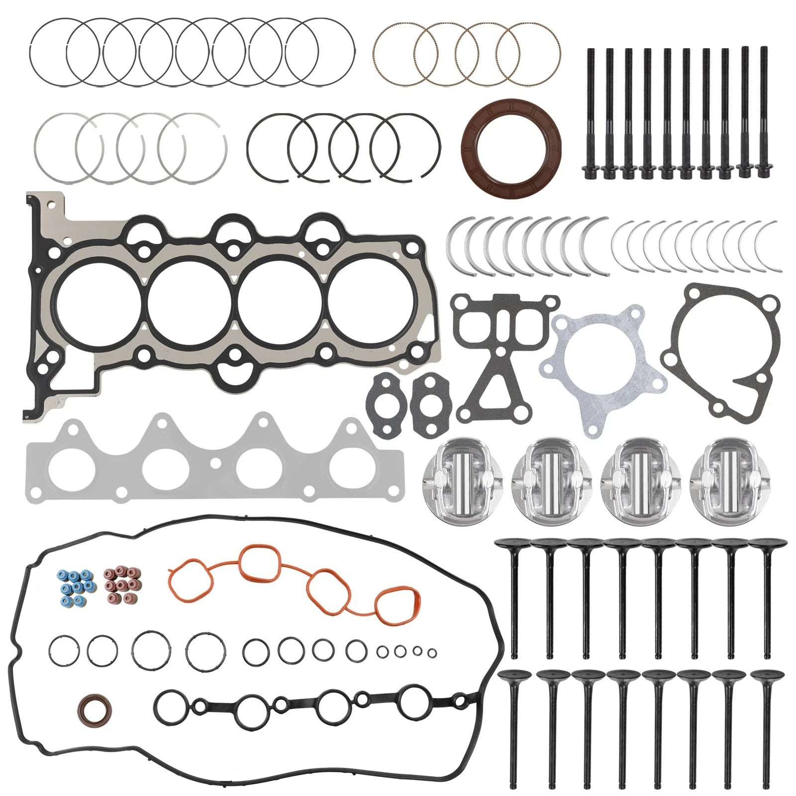 Engine Rebuild Overhaul Kit for Hyundai Kia Soul (G4FD 1.6L)
