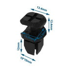 Battery Cover Clip Rivets  For Saab 9-3 (2003-2012)