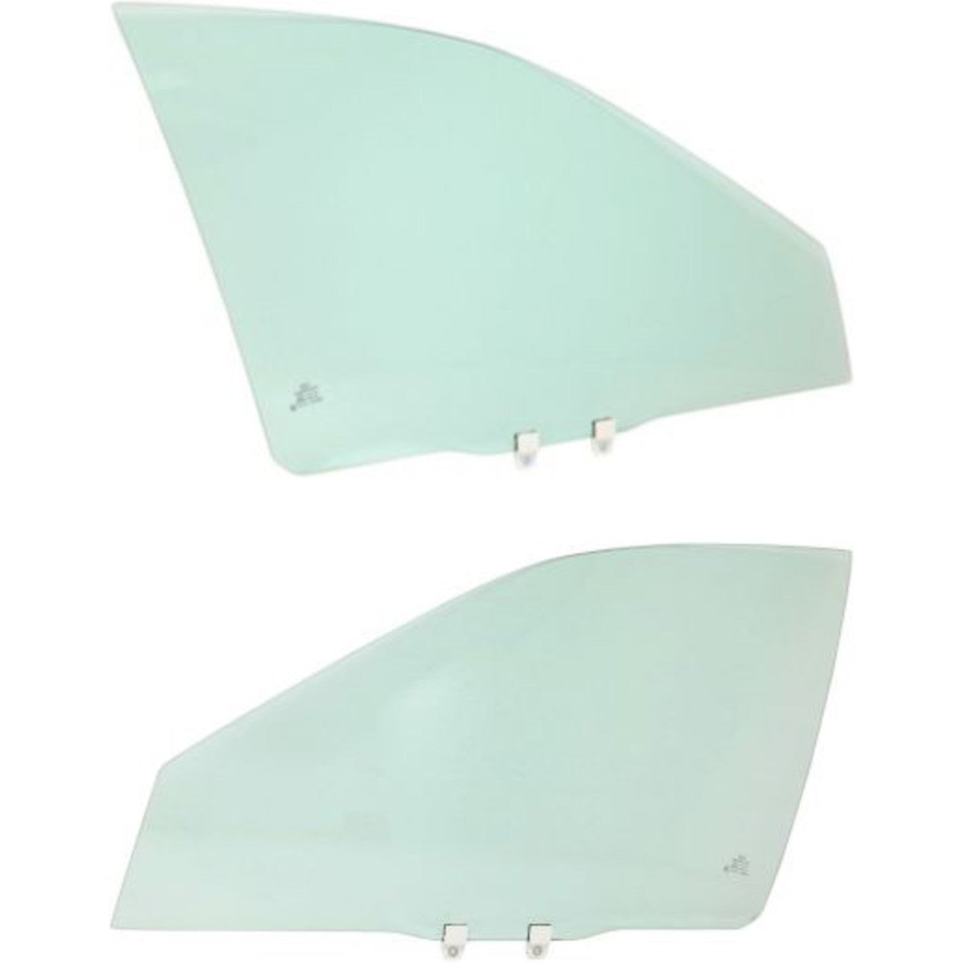 Set of 2 Door Glass for Honda Accord (1998–2002)
