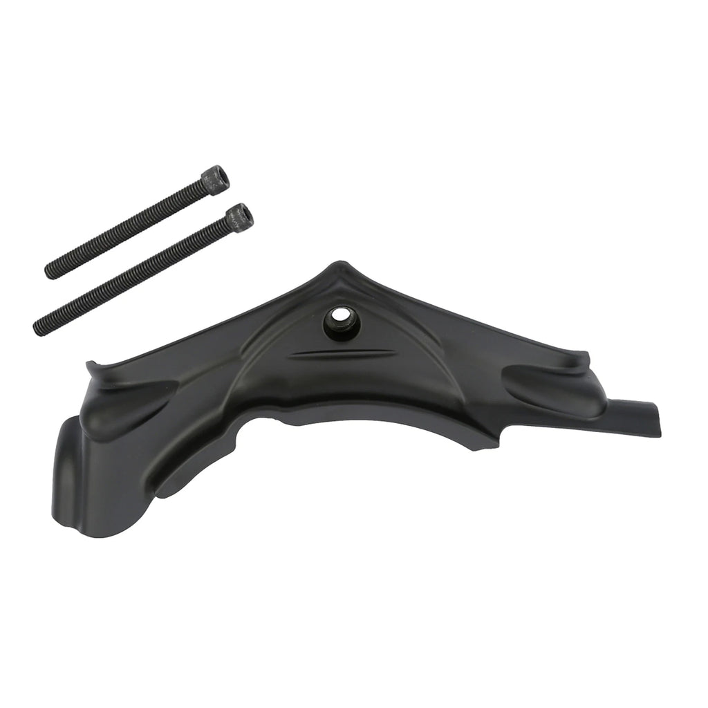 Black Cylinder Base Side Cover for Harley Touring Dyna (2006–2016)