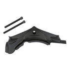 Black Cylinder Base Side Cover for Harley Touring Dyna (2006–2016)