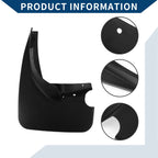 Set of 2 Mud Flaps Splash Guards for Mercedes-Benz ML350/300 (2007–2011)