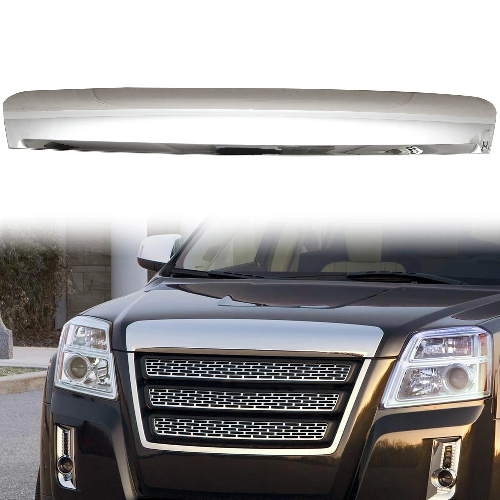 Chrome Hood Molding Trim for GMC Terrain (2010–2015) GM1235118 22969925