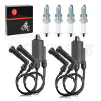 Ignition Coil Pack & Spark Plug for Honda Goldwing 1200 GL1200 (1984-1987)