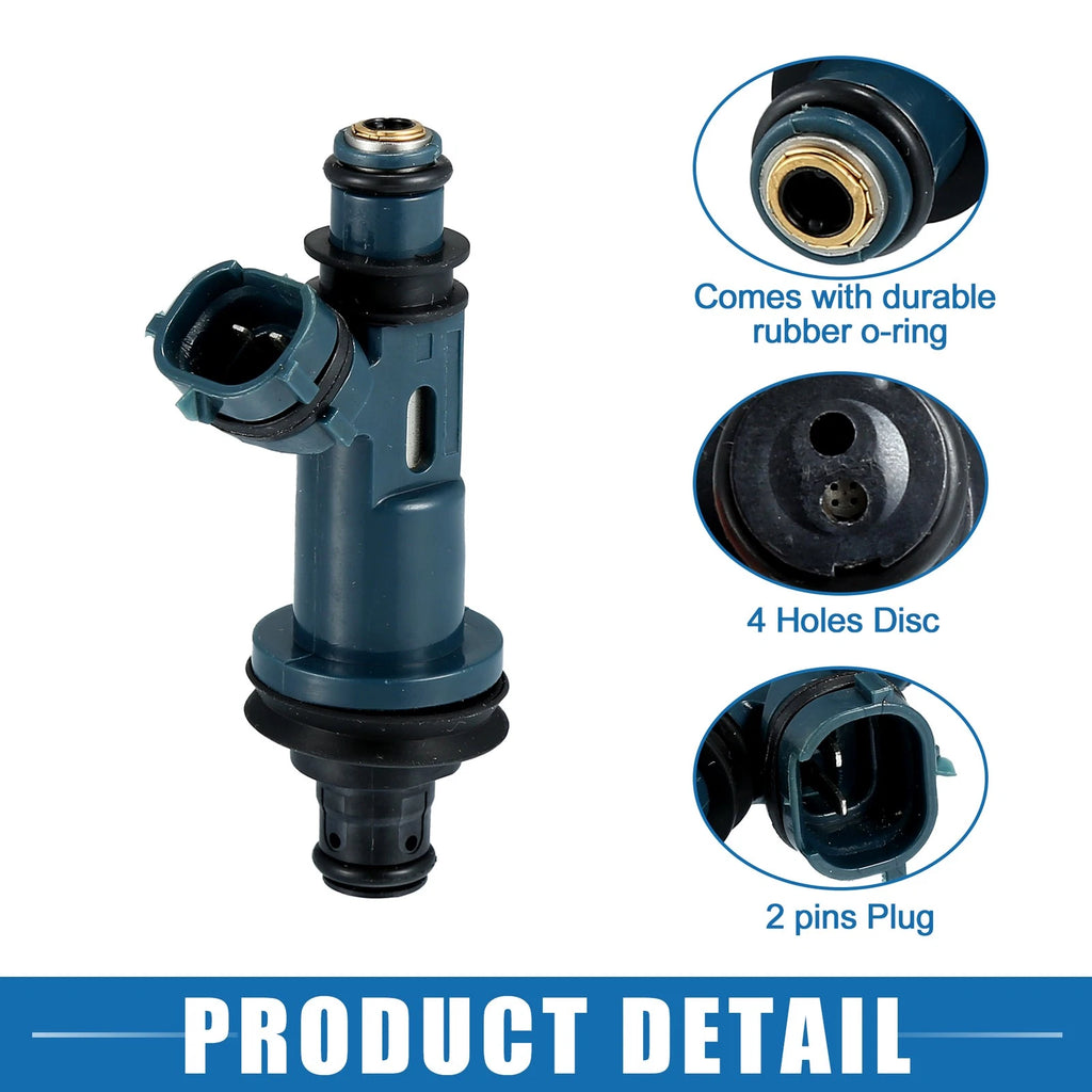 Set of 4 Fuel Injectors No. 23209-20020/23209-0A010 for Lexus ES300 (1998–2001)