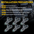 6X Fuel Injectors for Acura MDX (2007–2013) TL (2009–2014) 16450-R70-A01 EXV