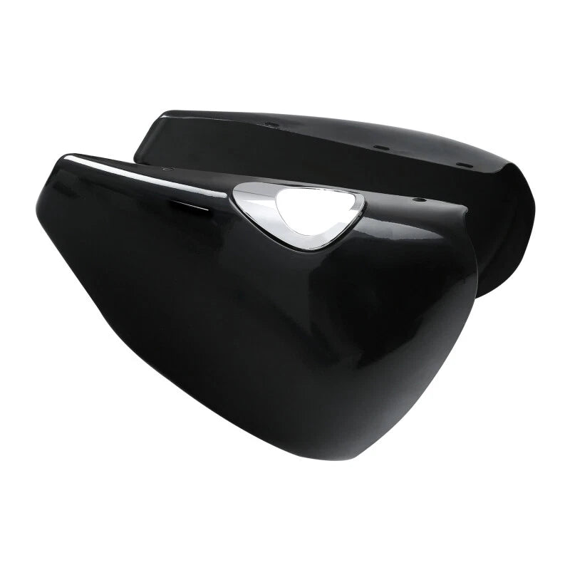 Black Battery Cover Side Fairing for Harley Sportster Iron 883 1200 (2004–2013)