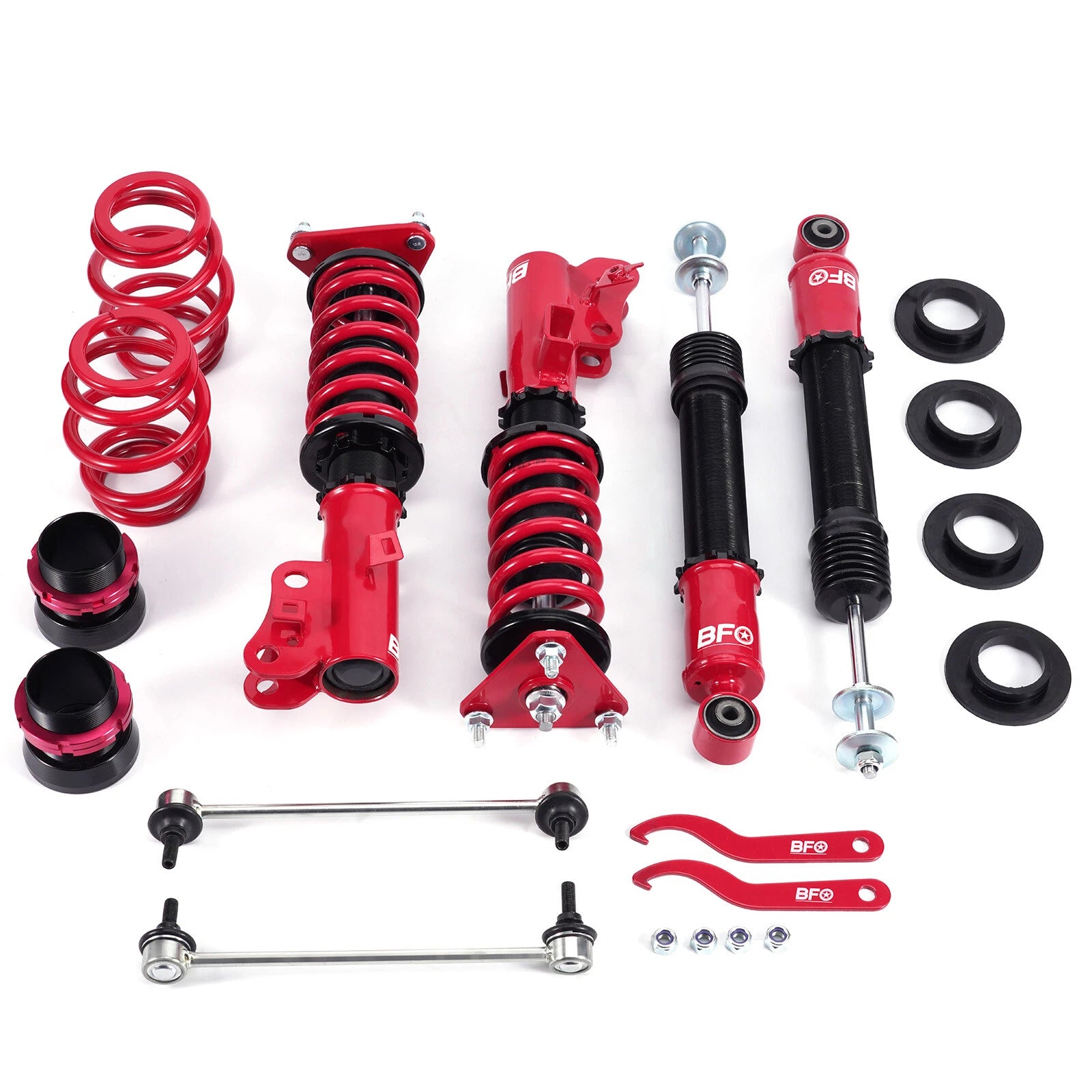 BFO Coilovers Height Adjustable for Honda Civic (2012–2015)