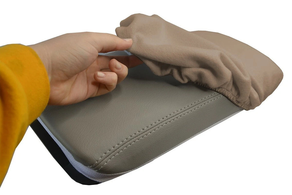 Armrest Cover Protector for Lexus RX350 (2010–2015) Beige Fleece