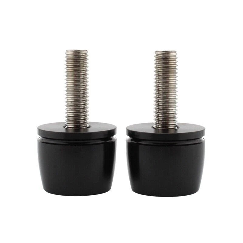 CNC Black Handle Bar Ends Vibration Reducing Plugs for BMW R nine T (2014–2021)