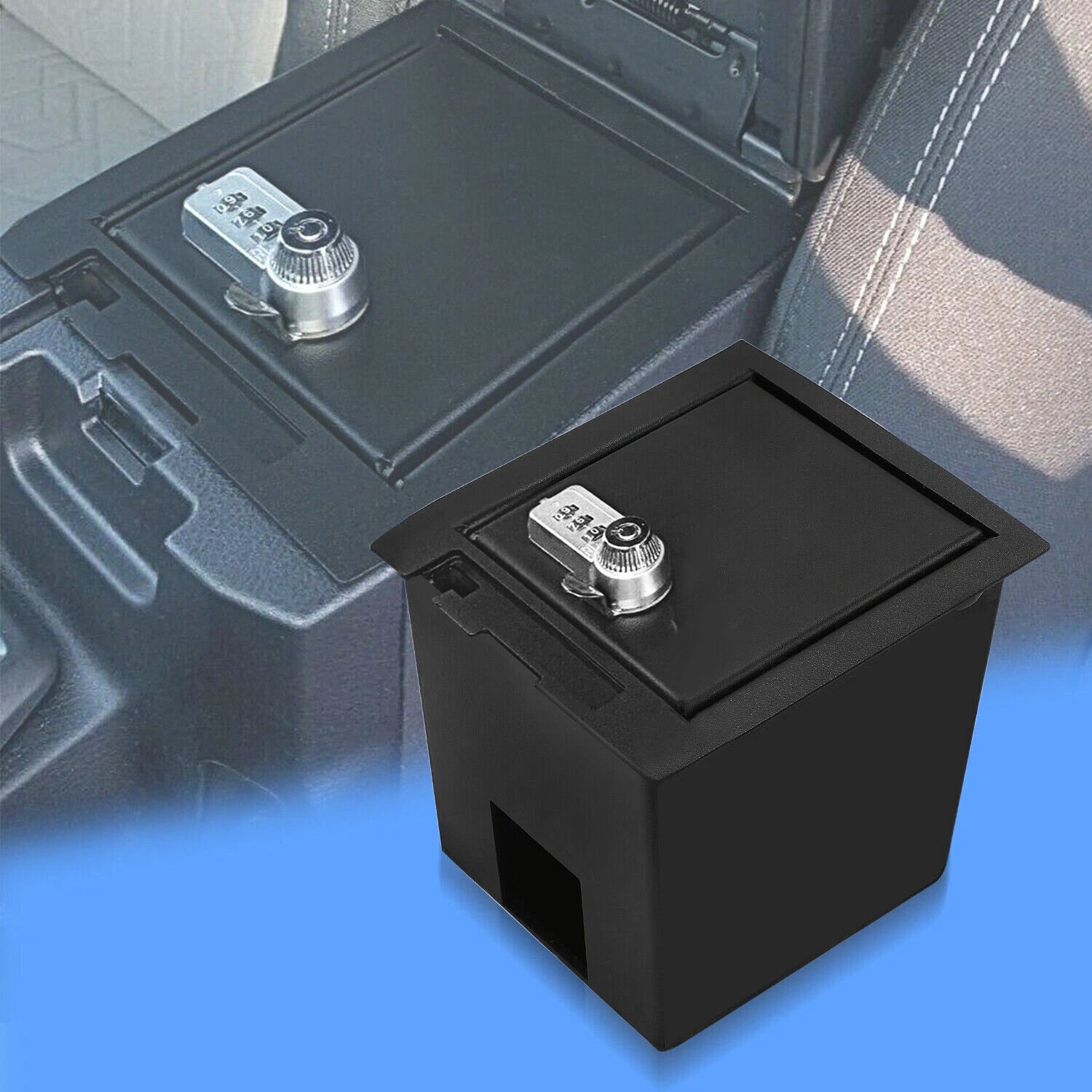 Center Console Safe for Toyota Tacoma (2016–2022) - Vault with USB